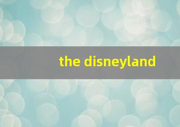 the disneyland